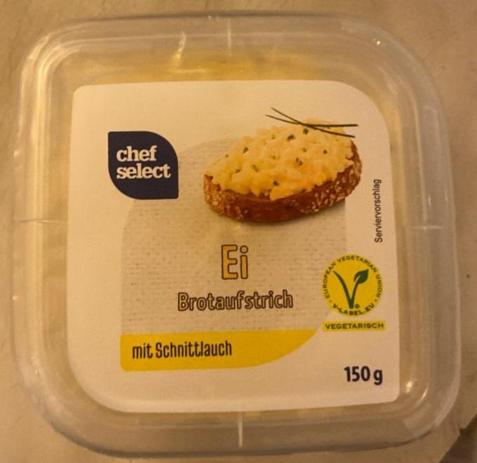 Fotografie - Ei Brotaufstrich mit Schnittlauch Chef Select