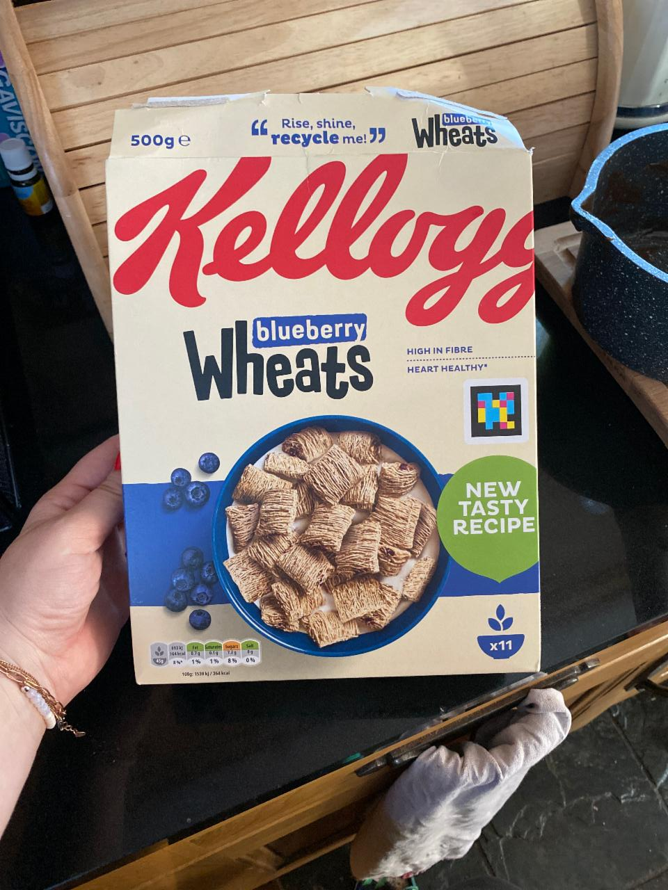 Fotografie - Kellogg blueberry wheats