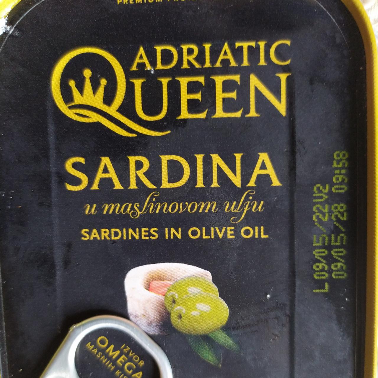 Fotografie - Sardinky v olivovom oleji Adriatic Queen