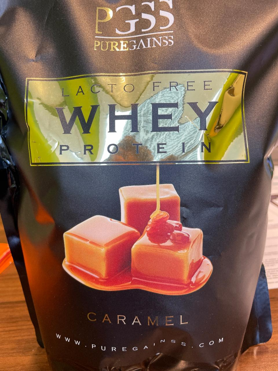 Fotografie - Lacto Free Whey Protein Caramel PGSS