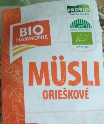 Fotografie - Müsli orieškové Bio Harmonie