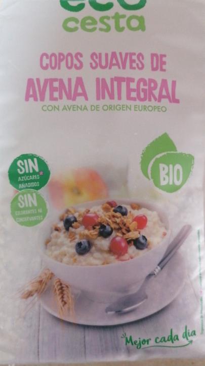 Fotografie - Copos de Avena Intrgral ECO CESTA