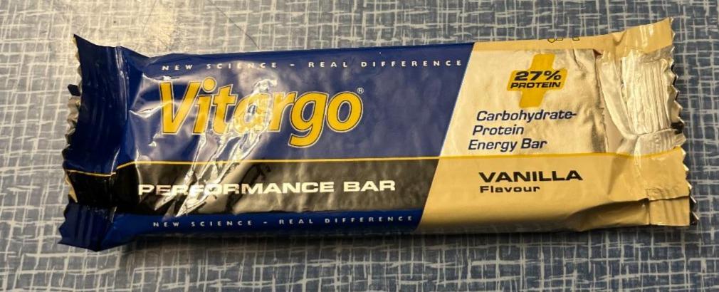 Fotografie - Vitargo Performance bar Vanilla