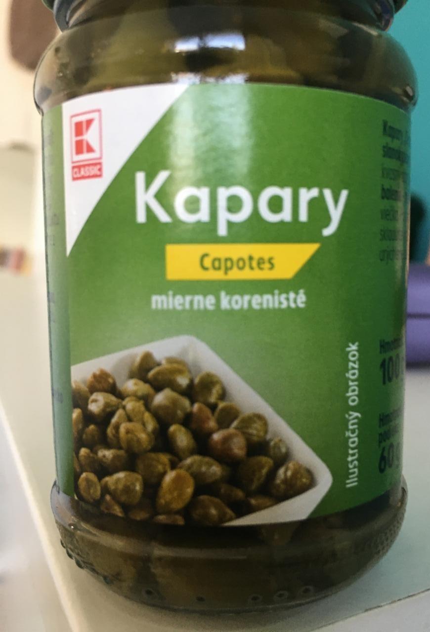 Fotografie - Kapary mierne korenisté K-Classic