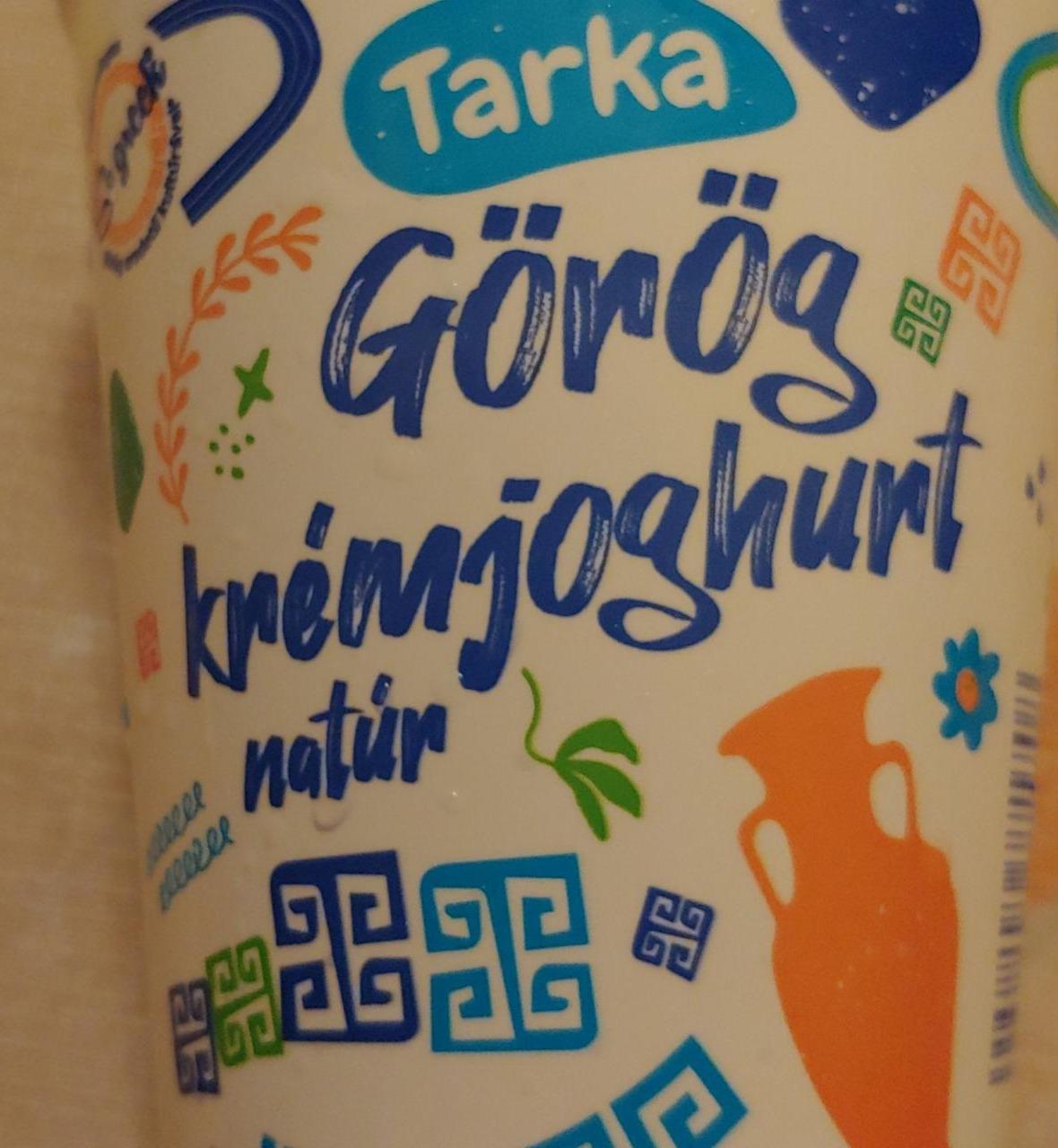 Fotografie - Görög krémjoghurt natúr Tarka
