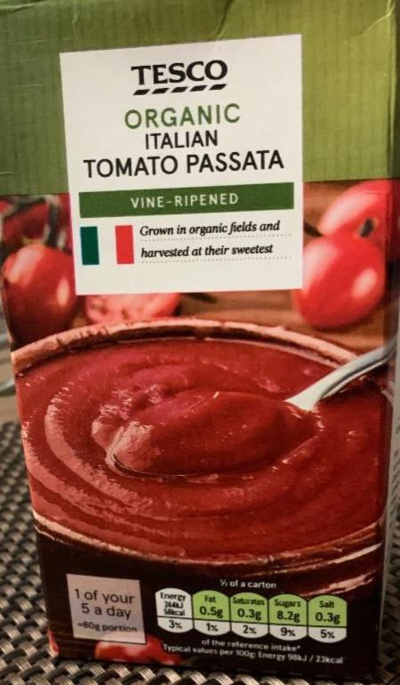 Fotografie - Tesco Organic Italian passata