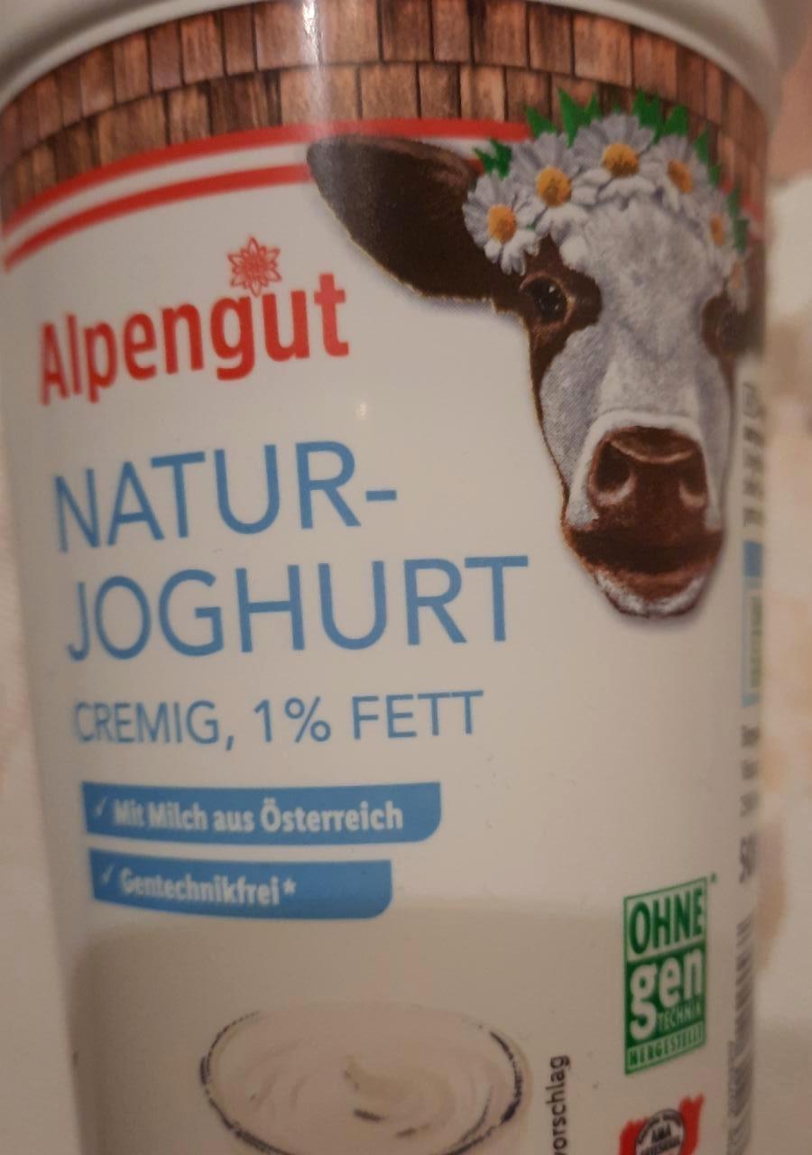 Fotografie - Naturjogurt 1% Fett Alpengut