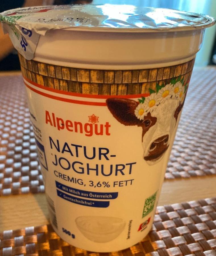 Fotografie - Natur-joghurt cremig 3,6% Alpengut