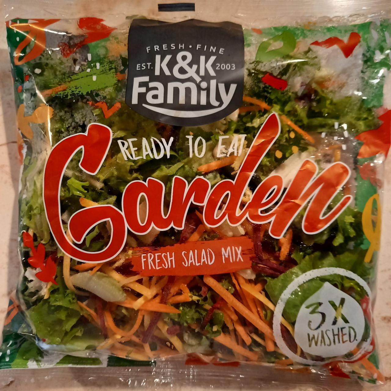 Fotografie - Garden fresh salad mix K&K Family