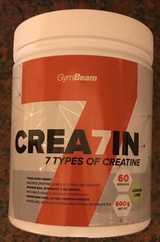 Fotografie - Crea7in 7 types of creatine Lemon Lime GymBeam