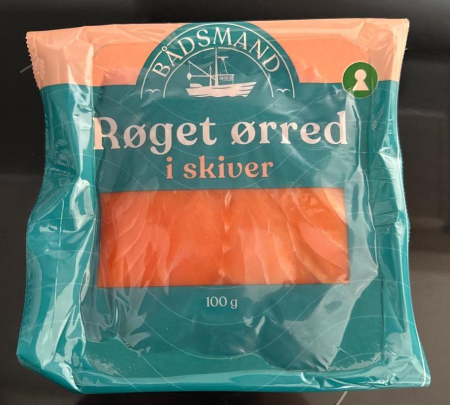 Fotografie - Røget ørred i skiver Bådsmand