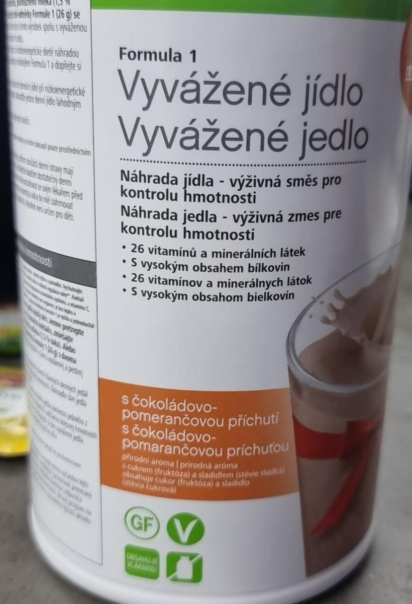 Fotografie - Vyvážené jedlo s čokoládovo-pomarančovou príchuťou Herbalife Nutrition