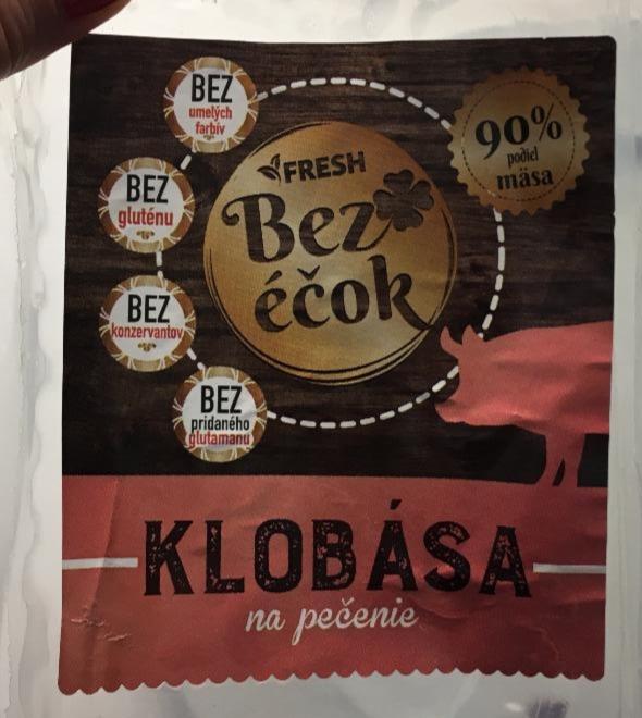 Fotografie - Klobása na pečenie Fresh