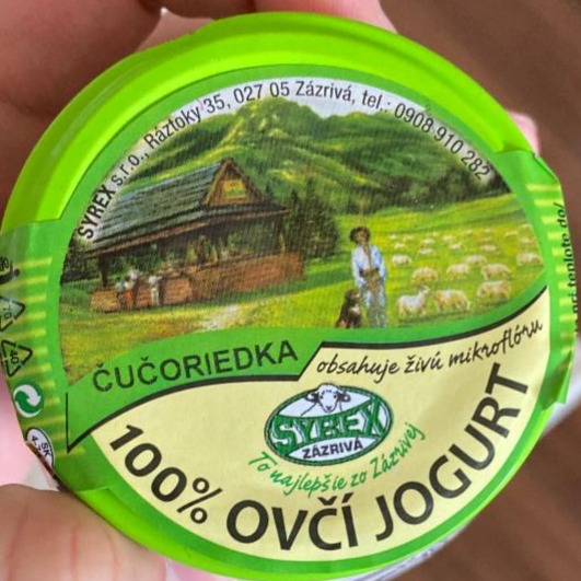 Fotografie - Ovčí jogurt 100% čučoriedka