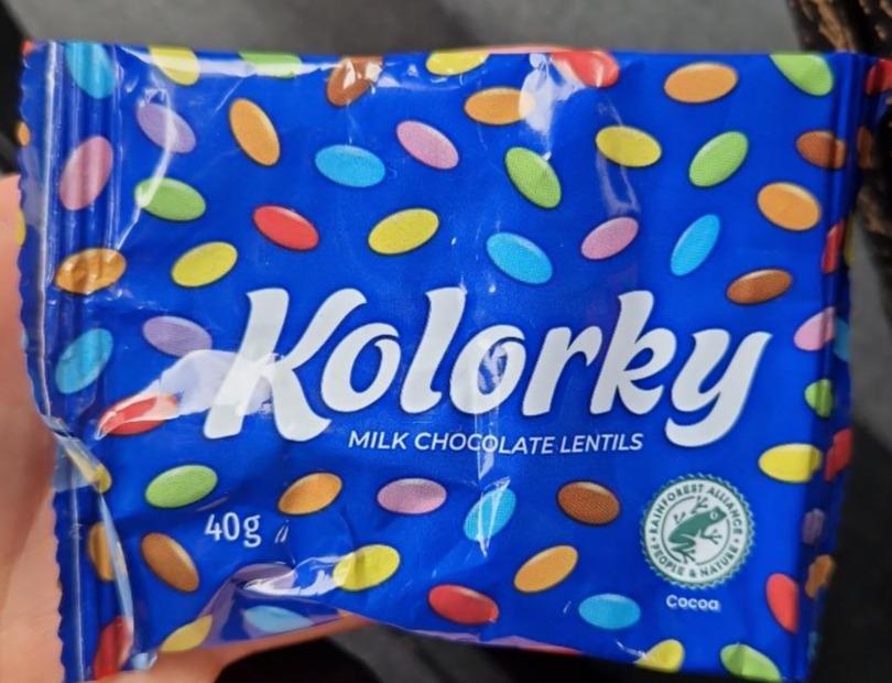Fotografie - Kolorky Milk Chocolate Lentils