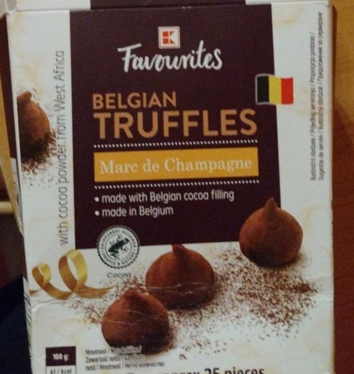 Fotografie - Belgian Truffles Marc de Champagne K-Favourites