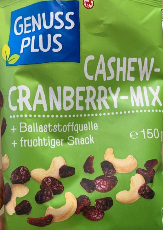 Fotografie - Cashew-Cranberry-Mix Genuss Plus