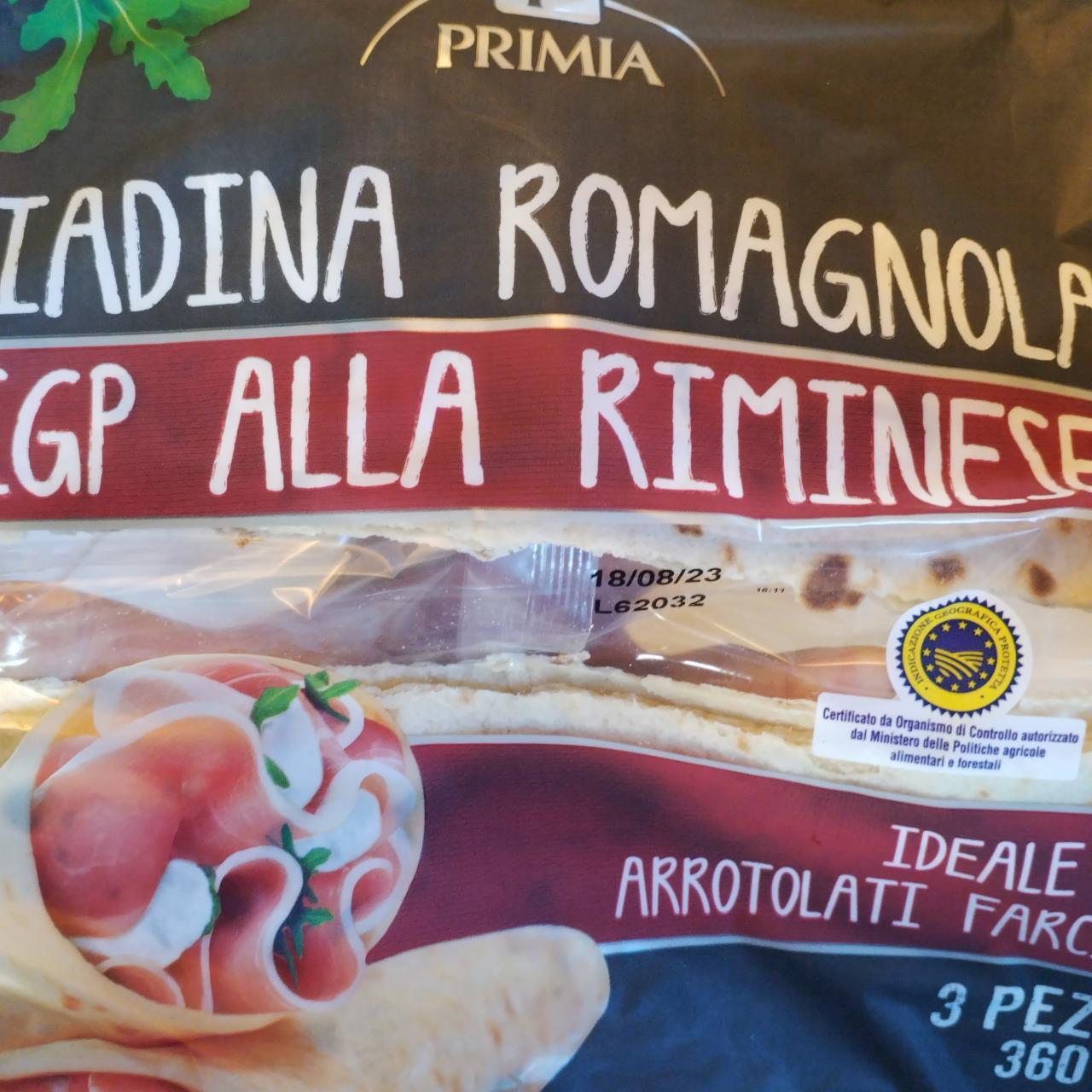 Fotografie - Piadina Romagnola IGP alla Riminese Primia