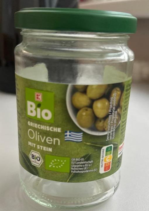 Fotografie - Griechische Oliven mit stein K-Bio