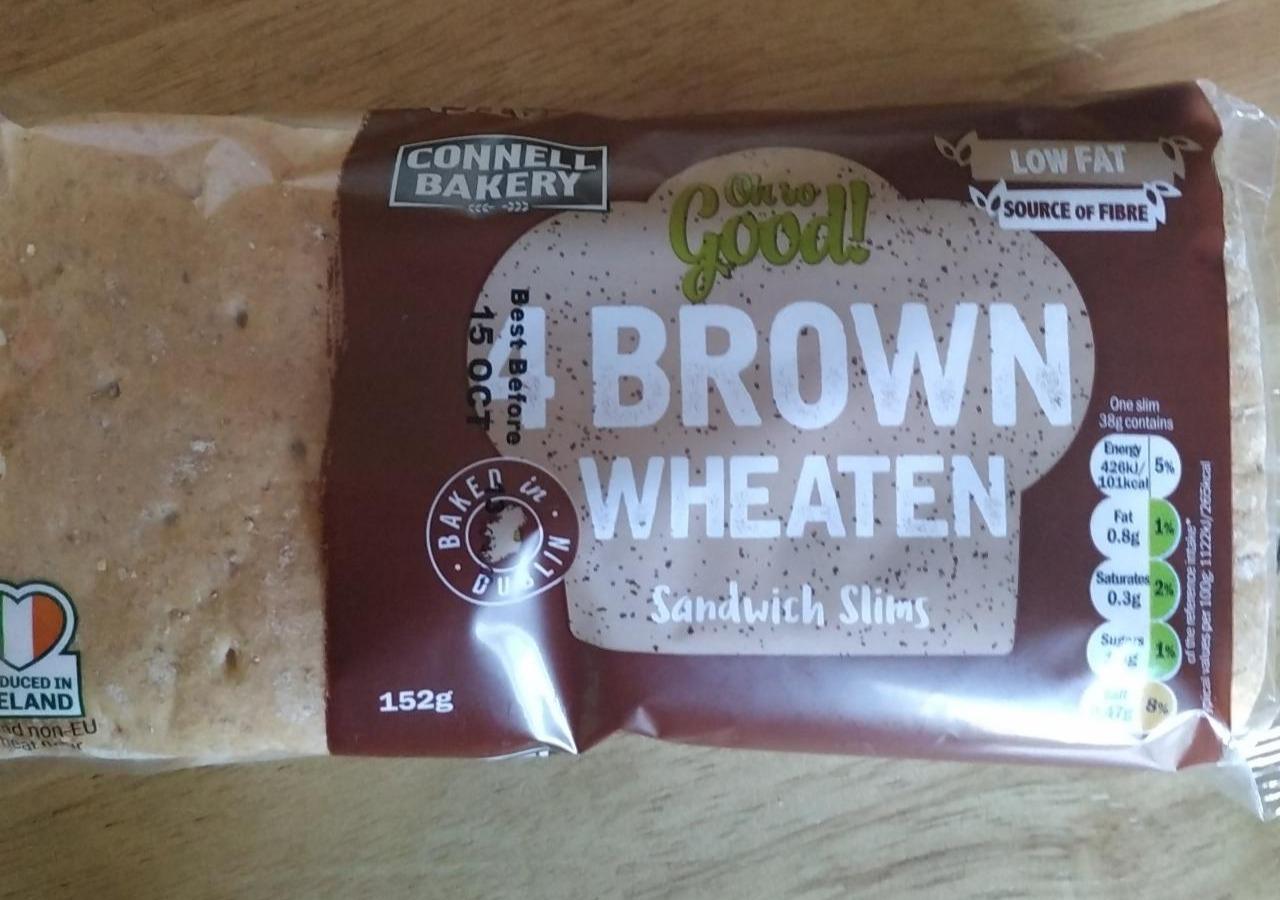 Fotografie - Brown wheaten sandwich slims