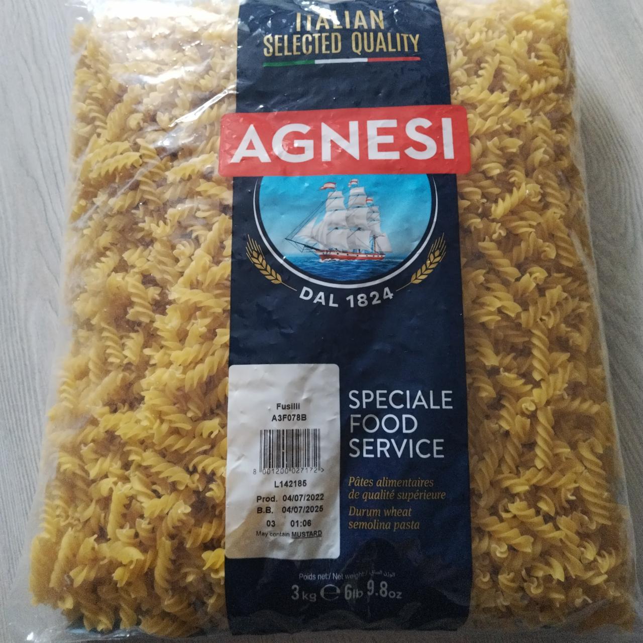 Fotografie - Fusilli Agnesi