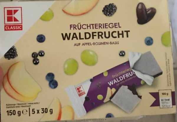 Fotografie - Früchteriegel Waldfrucht K-Classic