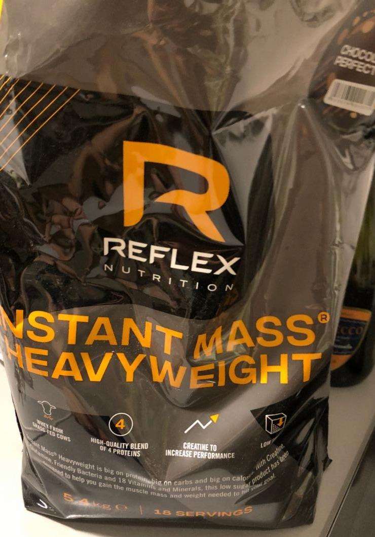 Fotografie - Gainer Instant Mass Heavy Weight Chocolate Perfection Reflex Nutrition