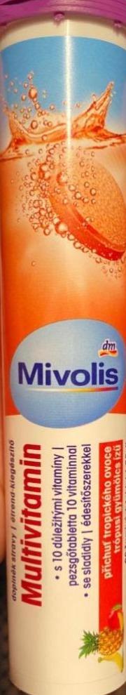 Fotografie - Šumivé tablety Multivitamín příchuť tropického ovoce Mivolis