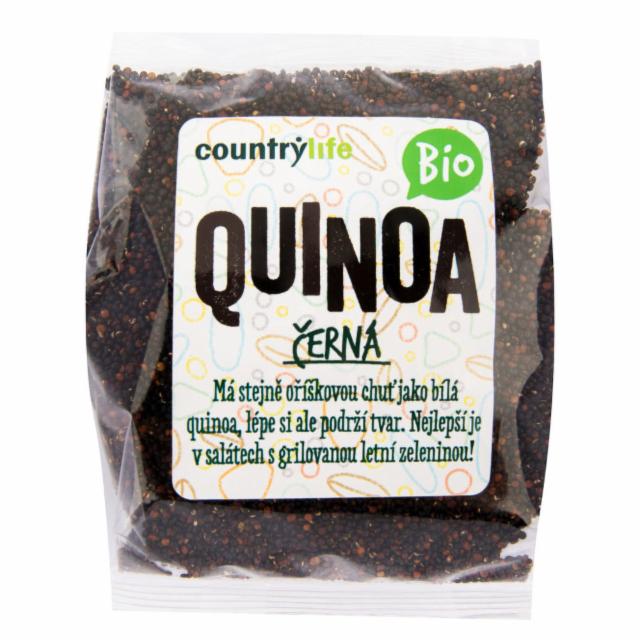 Fotografie - quinoa černá Bio Country Life
