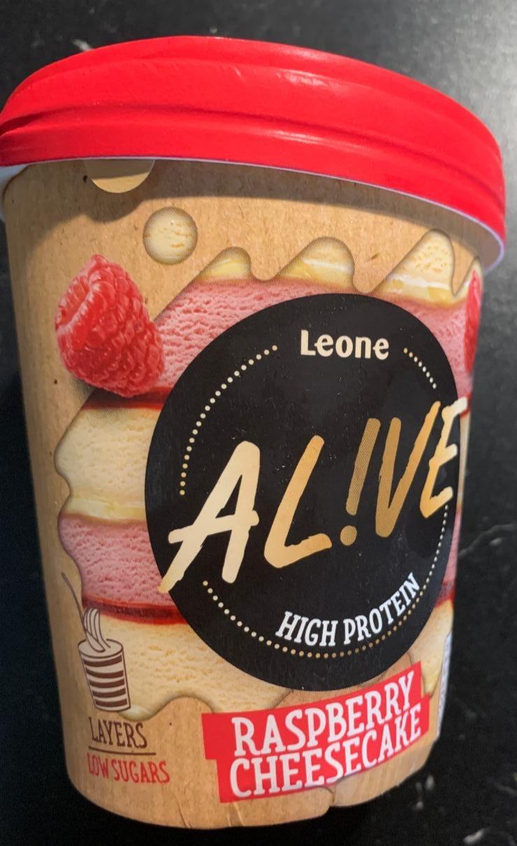 Fotografie - Al!Ve High Protein Raspberry Cheesecake Leone