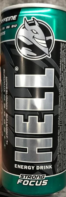 Fotografie - Energy drink Strong focus Hell