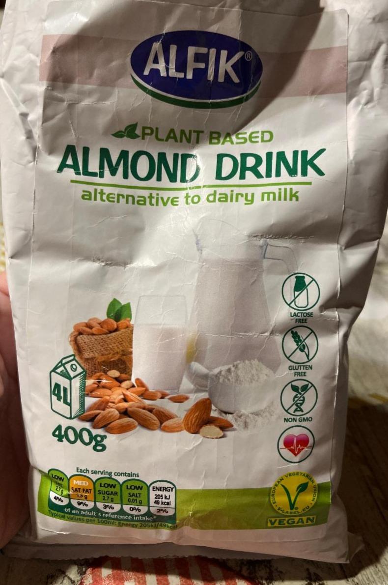 Fotografie - Almond Drink Plant Based Alfik
