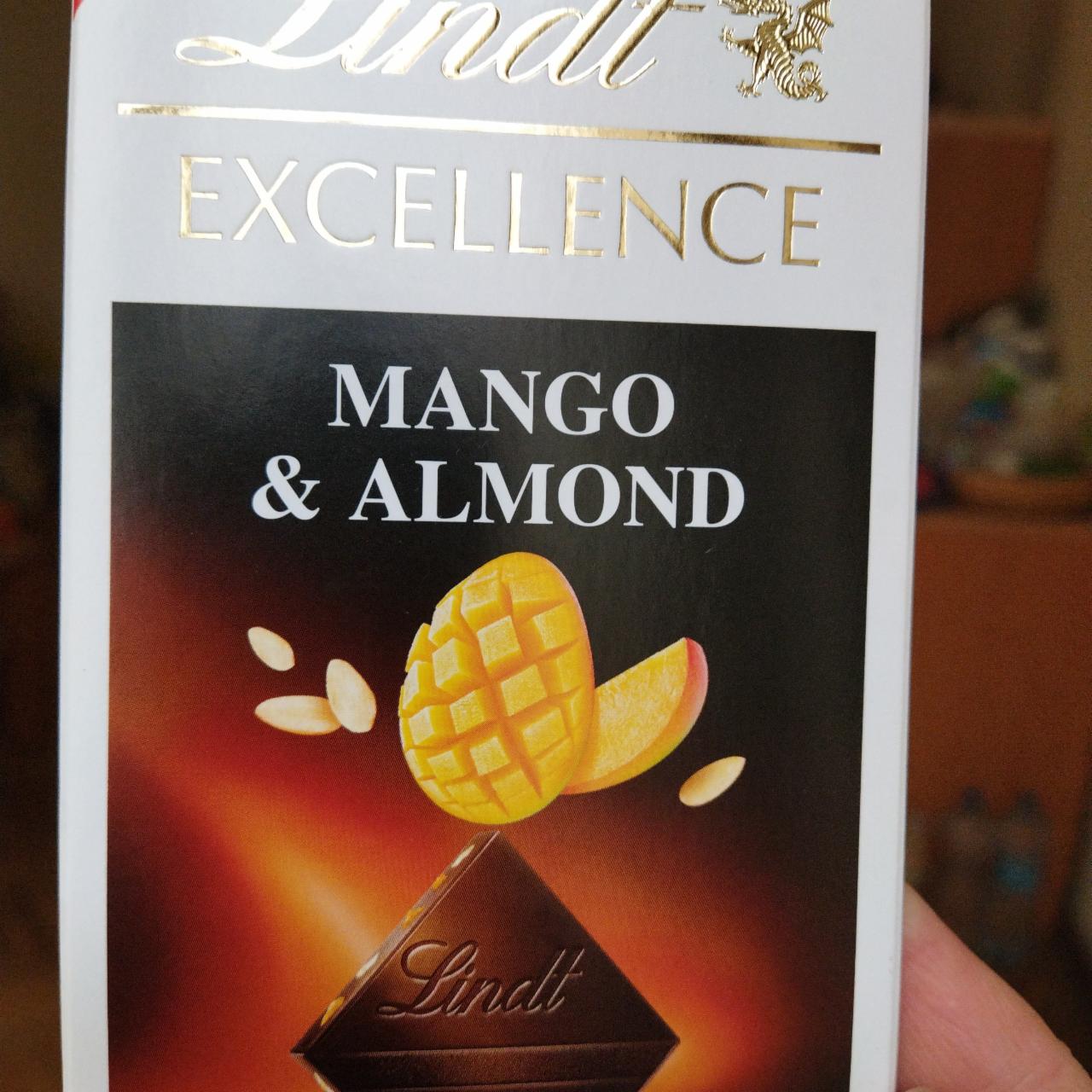 Fotografie - Excellence Mango & Almond Dark chocolate Lindt