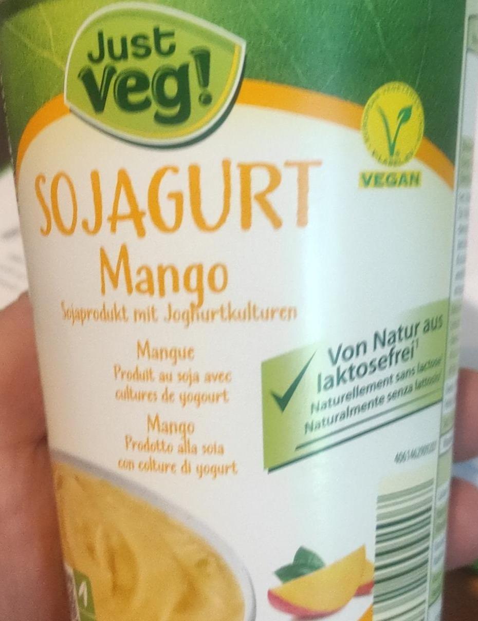 Fotografie - Sojagurt Mango Just Veg!