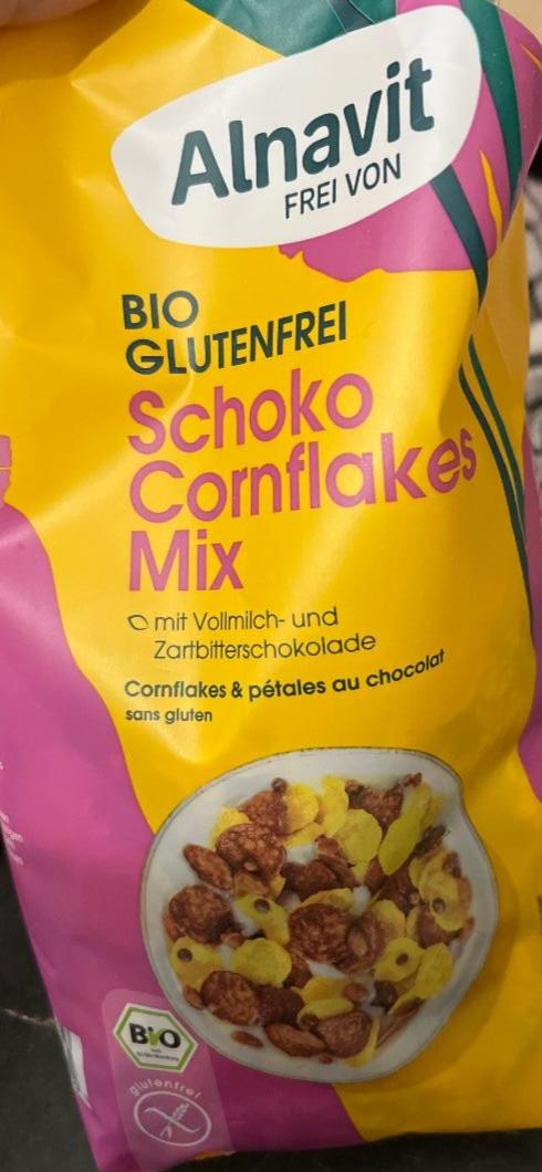 Fotografie - Schoko Cornflakes Mix Bio Glutenfrei Alnavit