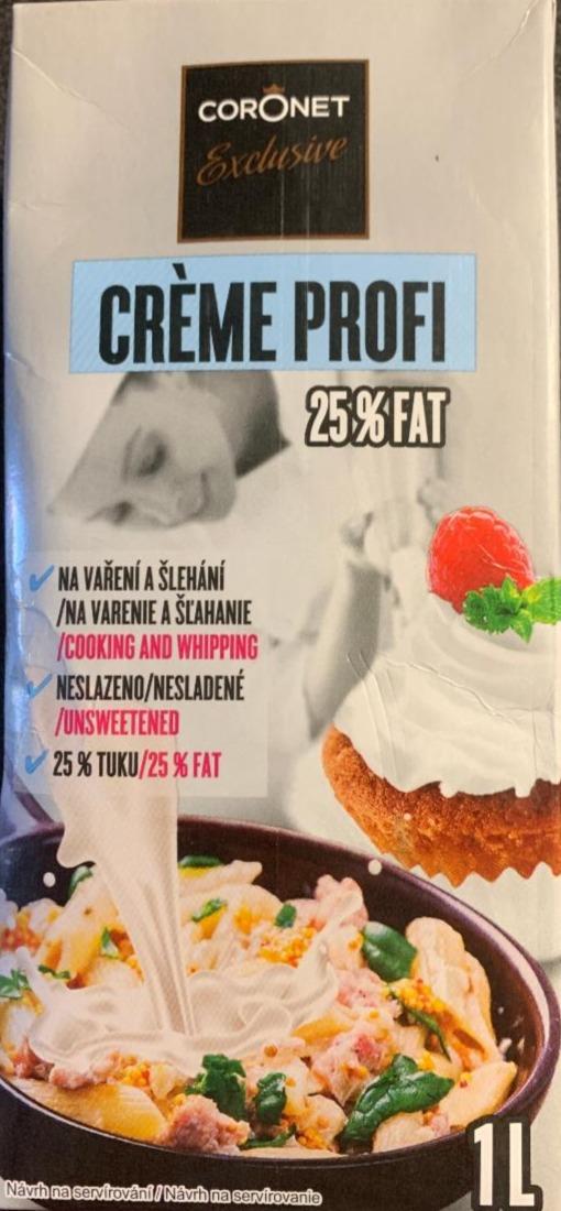 Fotografie - Créme Profi 25% Fat Coronet