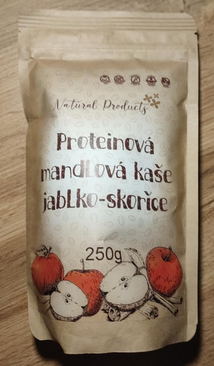 Fotografie - Proteinová mandlová kaše jablko-skořice Natural products