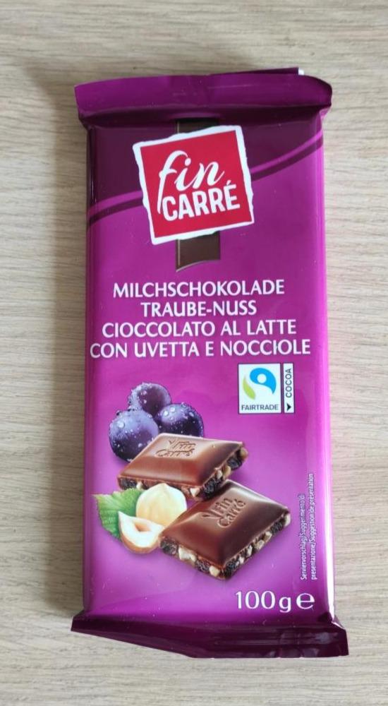 Fotografie - Milk chocolate fruit & nut Fin Carre
