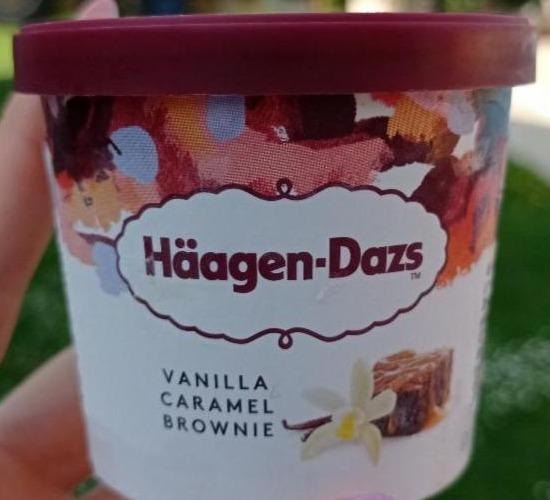 Fotografie - Haagen Dazs vanilla caramel brownie