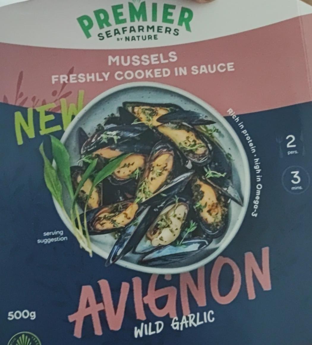 Fotografie - Mussels Freshly Cooked in sauce Avignon Premier Seafarmers Nature
