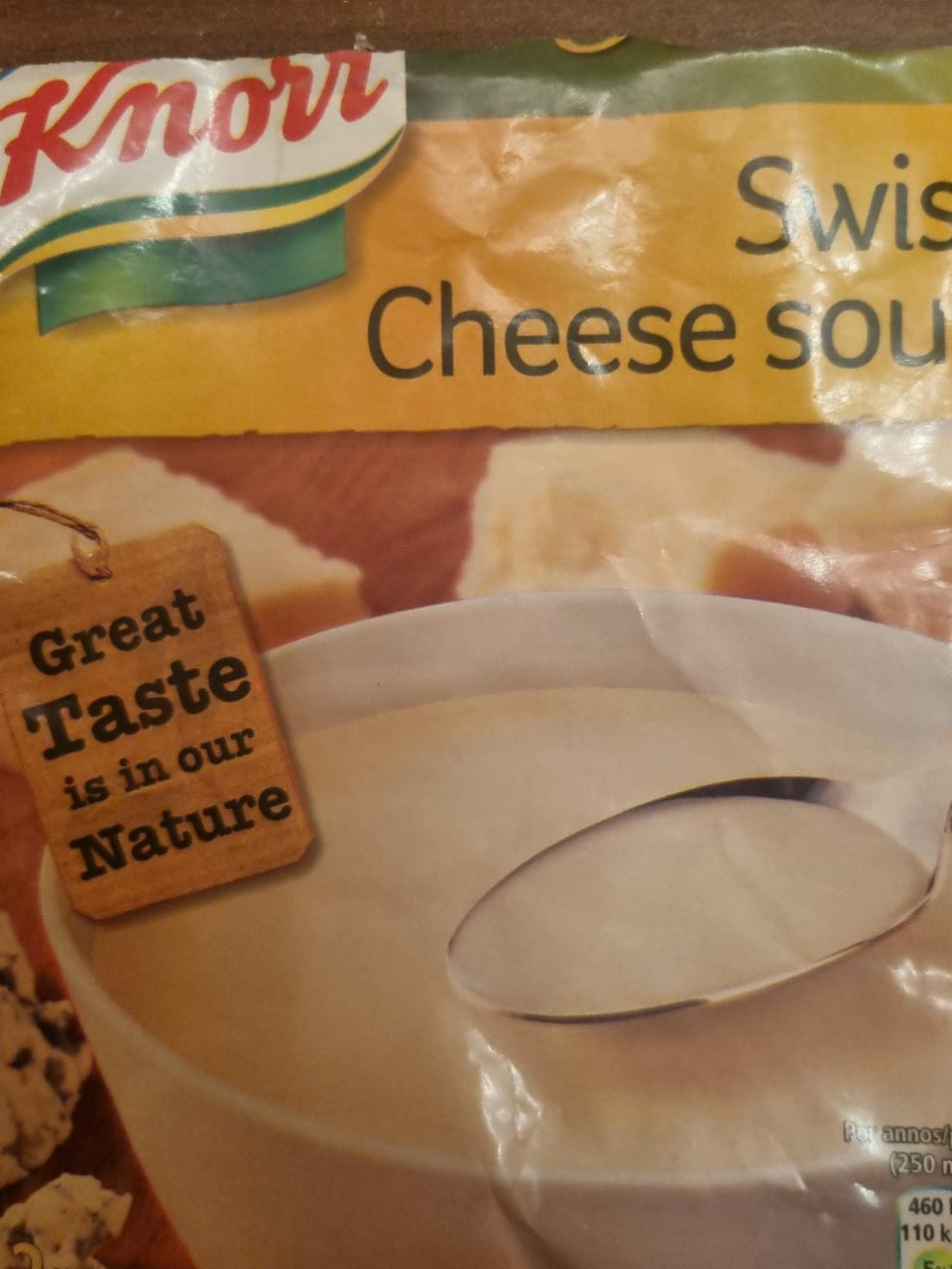 Fotografie - Knorr Swiss Cheese soup 