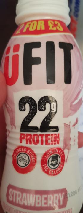 Fotografie - protein drink jahoda