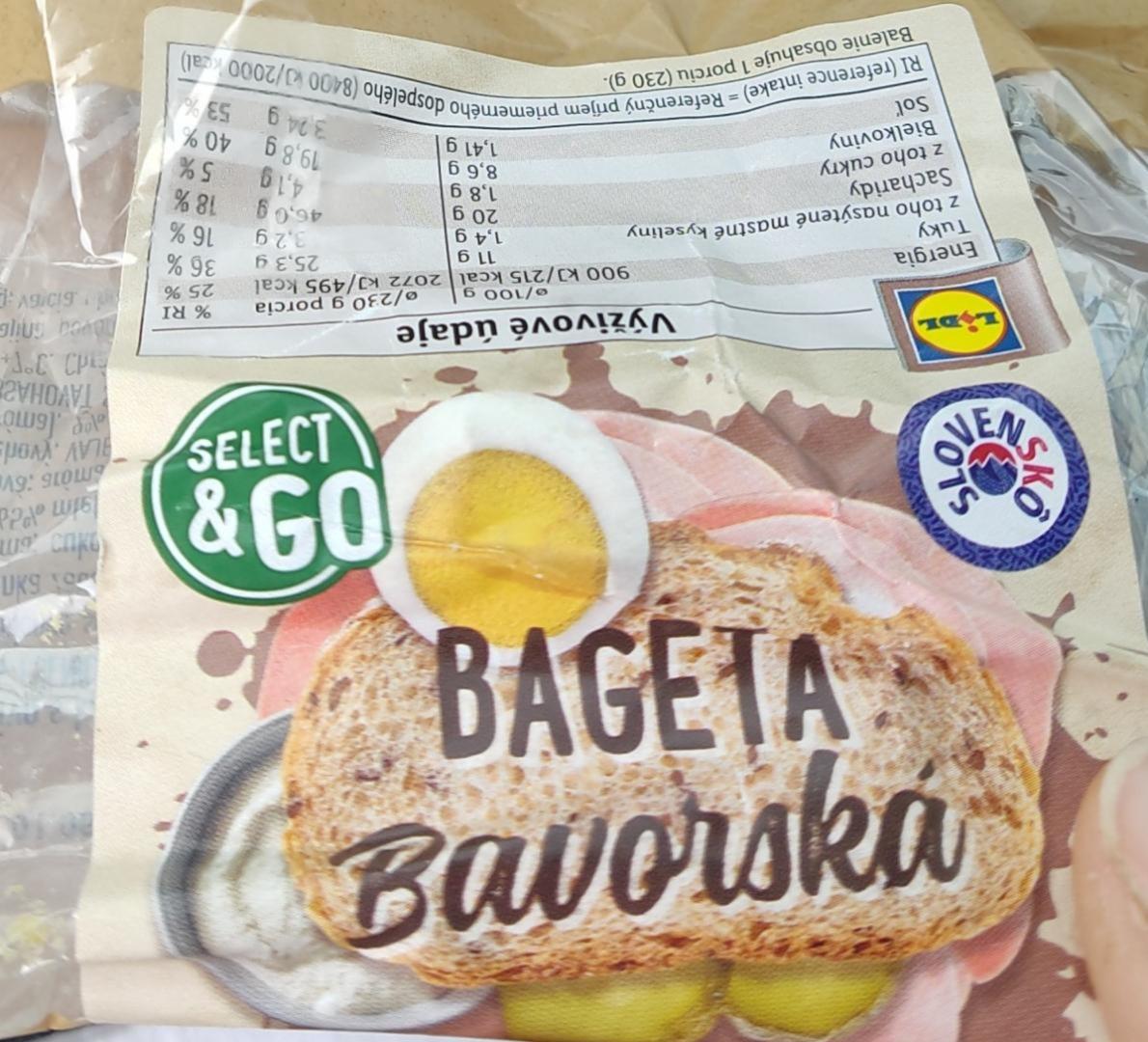 Fotografie - Bageta Bavorská Select&Go