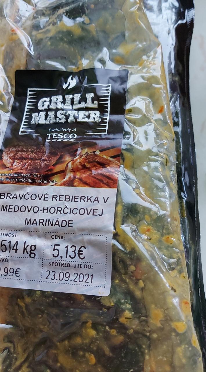 Fotografie - Bravcove rebierka v medovo-horcicovej marinade