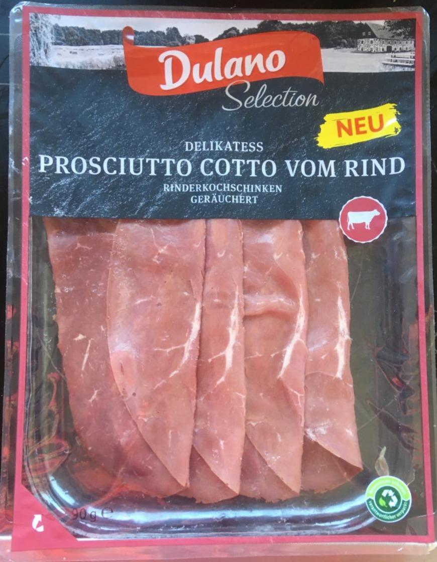 Fotografie - Prosciutto Cotto vom Rind Dulano Selection