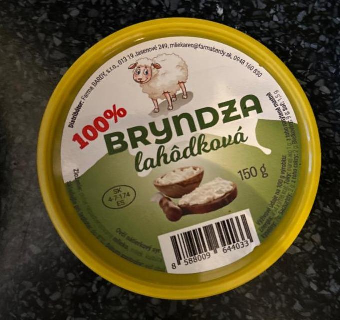 Fotografie - 100% Bryndza lahôdková Farma Bardy