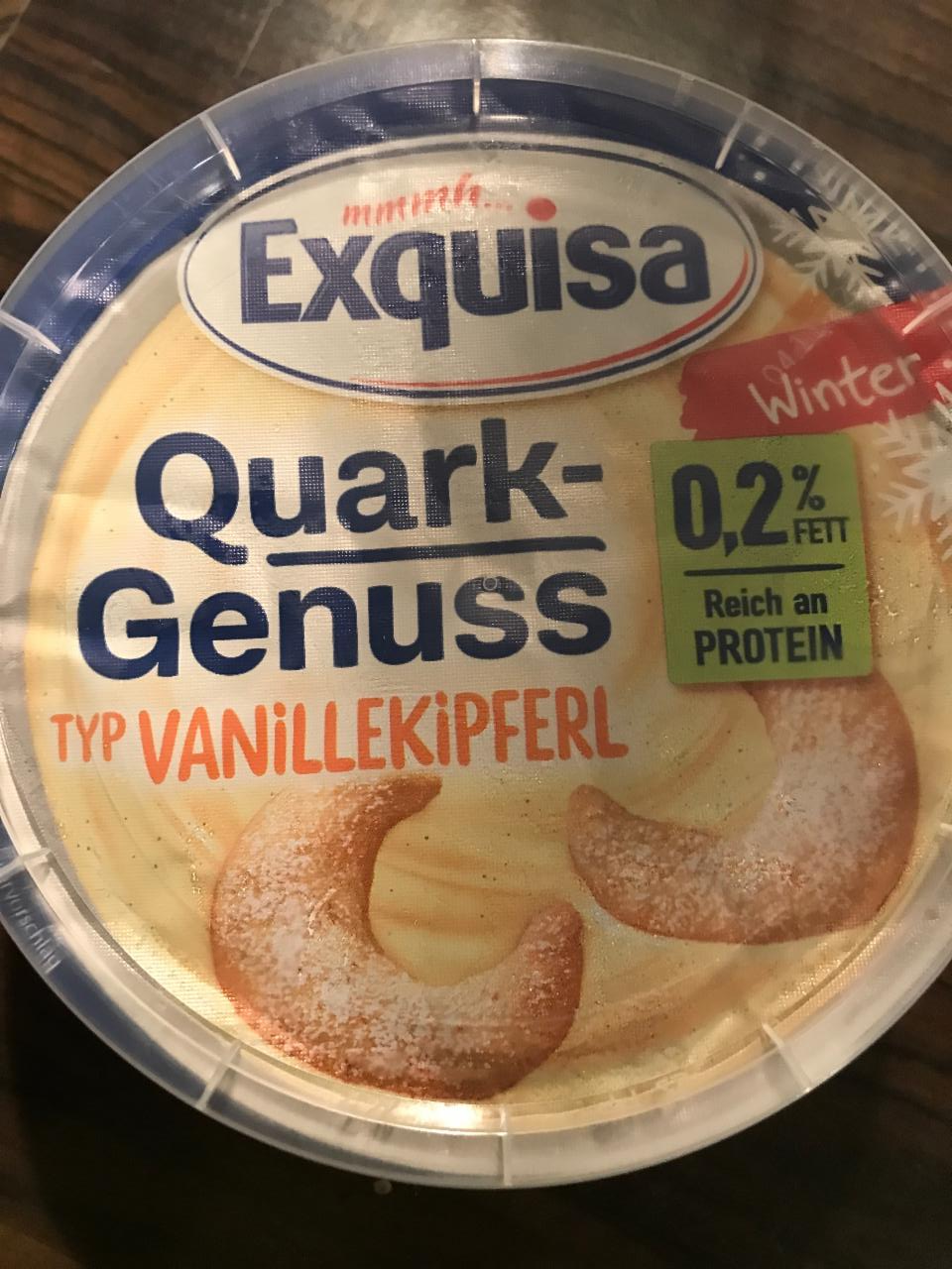 Fotografie - Quark-Genuss Vanillekipferl Exquisa