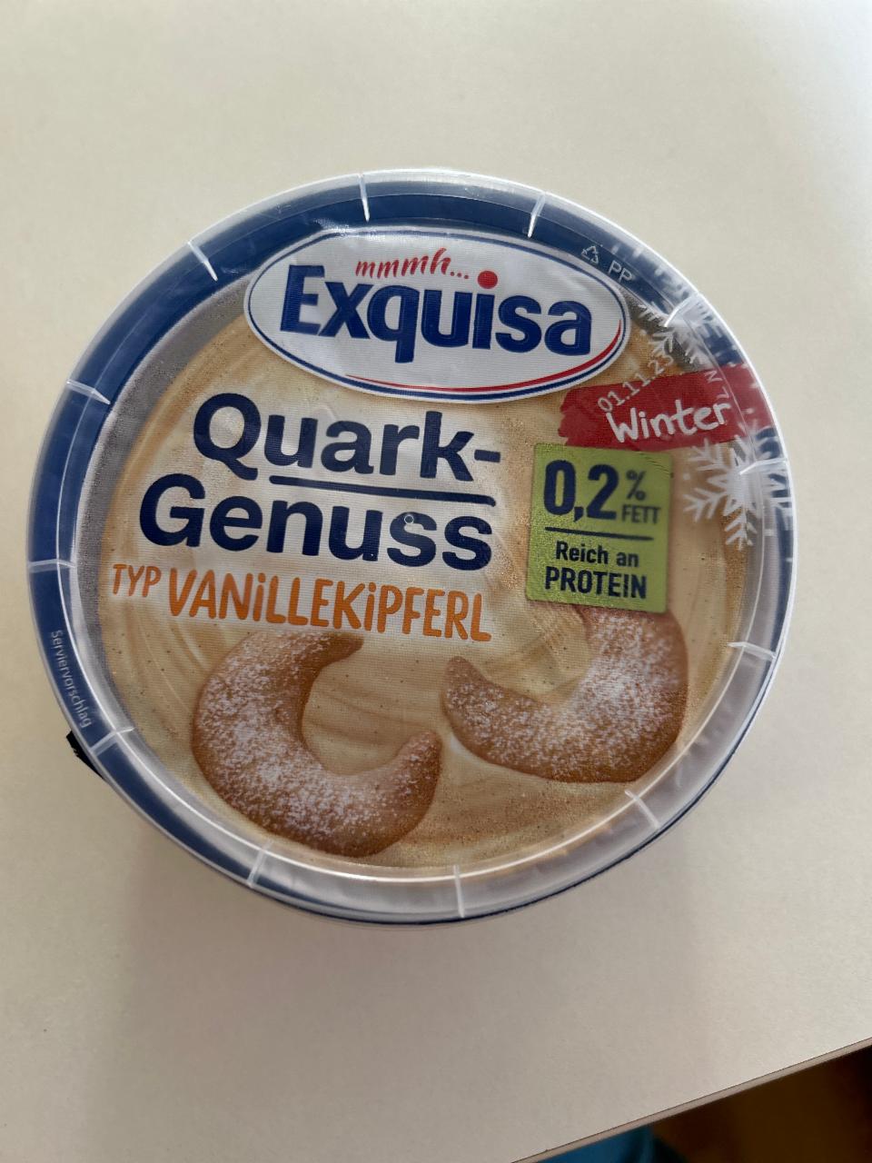 Fotografie - Quark-Genuss Vanillekipferl Exquisa