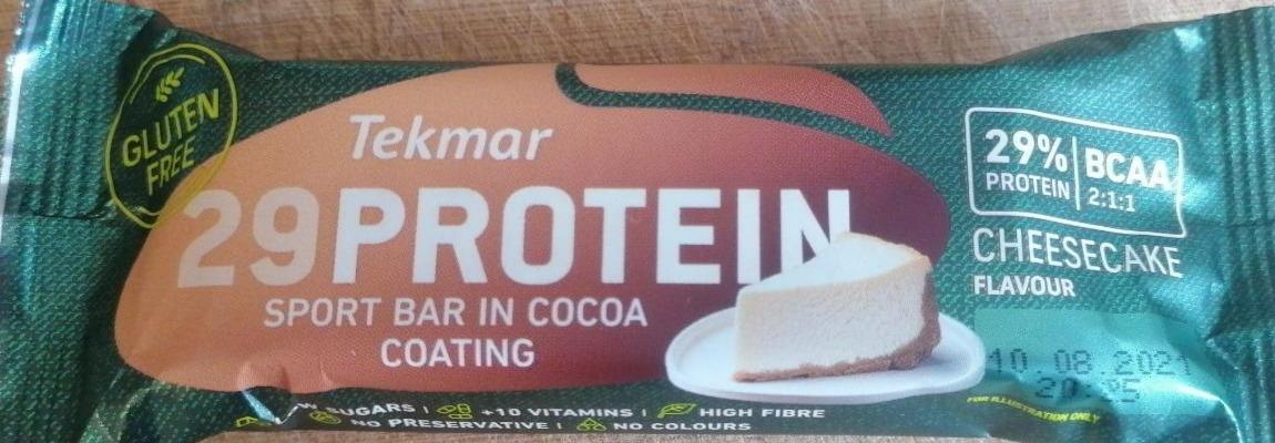 Fotografie - Tekmar Protein bar cheesecake