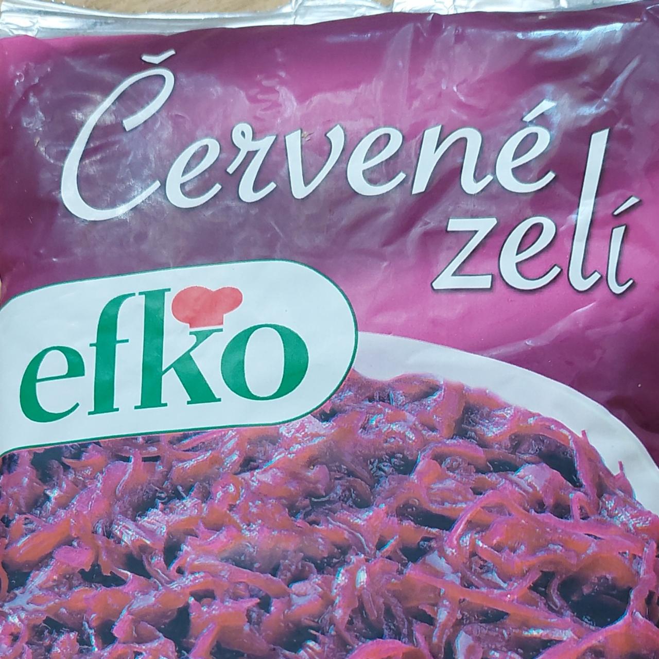 Fotografie - červené zelí Efko